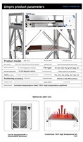 Offre Spéciale – Imprimante 3D Industrielle à Nivellement Automatique Haute Vitesse 800x800x800mm, Garantie 1 An, Vitesse d'Impression 300-500mm/s pour Plastique