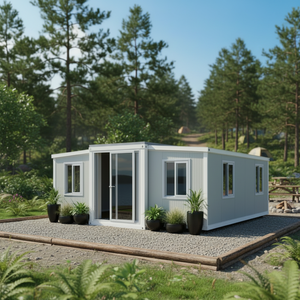 Kit de structure en panneaux sandwich 20ft/40ft pour maison conteneur pliable respirante, préfabriquée pour l'extérieur, style Mid-Century Modern, épaisseur standard, garantie 1 an - Product Image 4