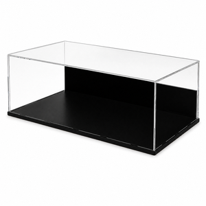 Espositore per Modellini Auto Personalizzati in Acrilico Ecologico con <span class=keywords><strong>Copertura</strong></span> Antipolvere in <span class=keywords><strong>Plexiglass</strong></span> per Protezione da Polvere e Odori - Product Image 3