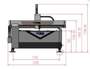 <span class=keywords><strong>2022</strong></span> nouvelle machine de découpe laser économique de meilleure qualité G.Weike pour métal et non métal LF1325LC 1000w 1500w - Product Image 6