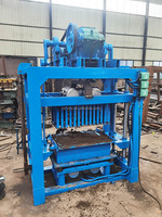 Prix de la machine à fabriquer des blocs creux en béton diesel QT4-40, machine à briques pleines, ciment en Afrique du Sud, Congo