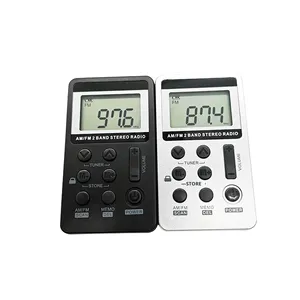 Promotion : Radio FM portable mini avec logo personnalisé, interface USB, affichage numérique, multifonction pour personnes âgées - Product Image 3