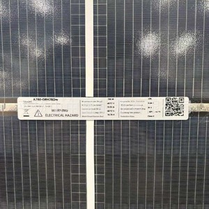 Panel Solar Totalmente Negro de 182 mm x 182 mm, 780 W, 800 W, 790 W, Módulo Fotovoltaico Resistente al Fuego - Product Image 4