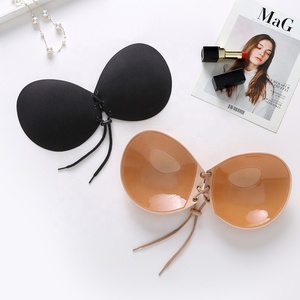 Guangdong Push up invisibile da donna <span class=keywords><strong>reggiseno</strong></span> <span class=keywords><strong>in</strong></span> <span class=keywords><strong>Silicone</strong></span> <span class=keywords><strong>con</strong></span> stringhe <span class=keywords><strong>con</strong></span> ali rotonde a forma di <span class=keywords><strong>reggiseno</strong></span> invisibile - Product Image 2