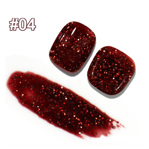 Cherry Bourgogne Broken Diamond Cat Eye Gel Nail Supplies Salon High Pigmented 15ml Magnetic 9D Cat Eye Esmaltes Gel Polish - Product Image 4