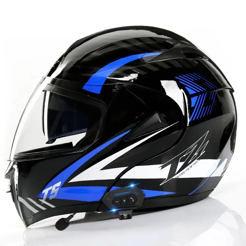 Inteligente 모험 상어 새로운 성인 푸른 이빨 EPS 산악 자전거 야외 라이딩 오프로드 탄소 섬유 오토바이 헬멧