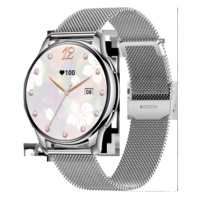 Nuevo Reloj Inteligente de Salud para Mujer Y11 2024, Pantalla Táctil AMOLED de 1.32'', IP67, Llamadas por Bluetooth, Brújula, Oxígeno en Sangre, FitcloudPro