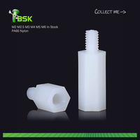 Entretoise mâle-femelle en plastique M2 M2.5 M3 M4 M5 M6 M8 4-40 6-32 8-32 10-32 1/4