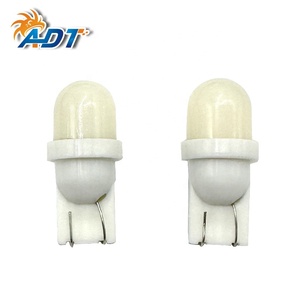 ADT Slow Blink 4 secondes 2 LED 2835 SMD avec lentille givrée de 10 mm de diamètre # Lumières LED pour machine de flipper 555 T10 Purple 6V AC - Product Image 6