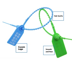 Ropa Zip Tie Venta al por mayor Logotipo personalizado <span class=keywords><strong>Identificación</strong></span> desechable Sellos <span class=keywords><strong>de</strong></span> plástico Etiquetas colgantes para zapatos - Product Image 3