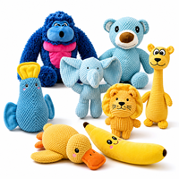 Juguete de Peluche para Perro, Tela de Peluche Texturizada, Núcleo con Sonido, Cuerpo Suave y Relleno, Juguete Personalizado para Perros