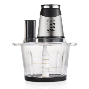 Robot culinaire électrique multifonction avec bol en verre de 3 L, lames dorées, pilon à igname et port d'alimentation supplémentaire - Product Image 6