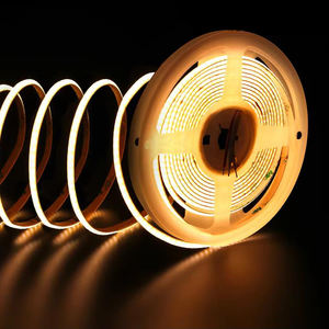 Tira de Luz LED COB Atenuable de Doble Color, 3000k 4000k 6500k Ajustable, 24v, Fabricante de Tiras LED COB Atenuables - Product Image 2