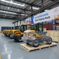 Chargeuse sur pneus compacte articulée 4x4 de 2 tonnes, directement de l'usine, avec une hauteur de déchargement élevée pour le chargement en construction