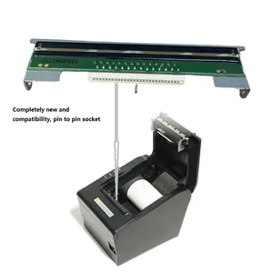 Kaliteli termal baskı kafası 220 mm/sn baskı hızı ile metal isı emici için Xprinter 80mm pos yazıcı