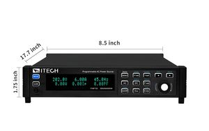 ITECH Programmable AC Power Supply 300V/6A/600VA Lab Electronic Measuring Instrument 0.1 Resolution 1 Year Warranty IT-M7722L - Product Image 4