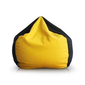 Soft <strong>Yellow</strong> Triangle Shape Bulk <strong>Bean</strong> <strong>Bag</strong> Manufacturer for Kids - Product Image 5
