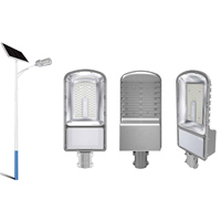 Farola Solar de Carbono con Control Remoto, Resistente al Agua IP65, Luz LED Solar para Calle