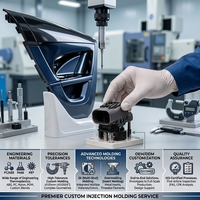 Service de moulage par injection OEM ODM de pièces en plastique ABS PP PC Nylon de haute précision sur mesure