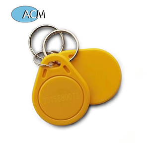 13.56mhz 可重写防水 ABS <span class=keywords><strong>RFID</strong></span> 迷你标签钥匙扣，带 NFC 钥匙链访问控制功能 - Product Image 2
