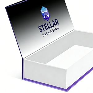 Meilleures ventes : Boîte d'emballage cosmétique magnétique personnalisée en forme de livre, finition mate, logo personnalisé, usine OEM ODM - Product Image 3