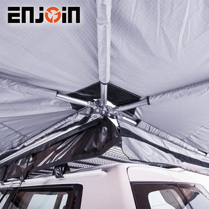 Ingoda campeggio impermeabile antipioggia 600D Oxford Off Road Suv tenda da esterno popolare da 270 gradi tenda da sole <span class=keywords><strong>con</strong></span> luci a LED - Product Image 5