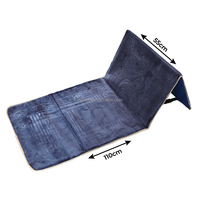 Tapis de prière doux pliable Islam Janamaz Tapis De Priere Islam pliable avec Dossier musulman avec support dorsal