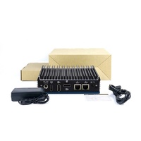 Intel J4125 Mini PC sin ventilador Dual DP 6 * USB DDR4 RAM Uso industrial Nuevo NUC con enchufes US CN EU JP