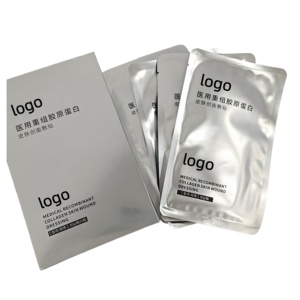 <span class=keywords><strong>Masque</strong></span> réparateur au collagène recombinant OEM ODM, étiquette privée personnalisée, <span class=keywords><strong>masque</strong></span> en feuille stérile hydratant - Product Image 1