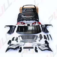 Accessoires de voiture adaptés à Nissan Patrol Y62 2010-2019 Mise à niveau au style 2020 Contient pare-chocs avant et arrière avec calandre capot