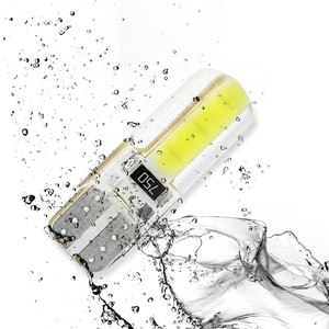 Le plus récent T10 W5w 194 168 voiture style Canbus LED intérieur dôme lumière sans erreur COB externe tourner côté plaque d'immatriculation lampe 3cm - Product Image 4