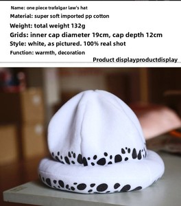 Casquettes <span class=keywords><strong>de</strong></span> baseball, chapeaux <span class=keywords><strong>de</strong></span> soleil et chapeaux <span class=keywords><strong>de</strong></span> cosplay <span class=keywords><strong>Chopper</strong></span> à motif tête <span class=keywords><strong>de</strong></span> crâne, style Luffy Trafalgar Law, en fourrure, pour anime - Product Image 6
