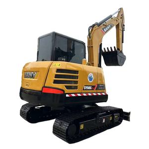 Excavatrice d'<span class=keywords><strong>occasion</strong></span> hautement vendue pelleteuse Sany SY60C <span class=keywords><strong>pelle</strong></span> hydraulique sur chenilles d'<span class=keywords><strong>occasion</strong></span> - Product Image 1