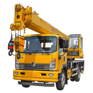 10 טונר 12 טון עגורן משאית בינונית עם תא כפול תא מנוע ליבה הידראולי צילינדר הידראולי-זמין למכירה - Product Image 1