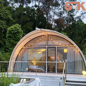 Hotel Móvil de Lujo, Cabaña Modular Prefabricada para Resort al Aire Libre, Spa, Jardín, Glamping, Estadía Vacacional con Puerta de Vidrio SXKON Glamp - Product Image 3