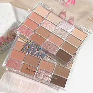 Palette di ombretti vegani a 16 colori senza crudeltà tonalità a bassa saturazione per indossare tutto il giorno con finitura naturale opaca - Product Image 6