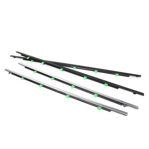 Tira de sellado de goma Huajiefan para ventana de puerta exterior de Honda CRV 2012-2016, fácil de instalar - Product Image 5