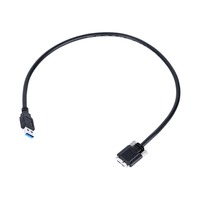Transfer Data Cableusb Panel gunung mikro B Usb 3.0 perangkat keras eksternal Y kabel ke mikro
