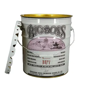 Cloche en étain en métal blanc avec couvercle, conteneur de <span class=keywords><strong>20</strong></span> <span class=keywords><strong>litres</strong></span>, livraison directe depuis l'usine - Product Image 1