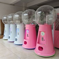 Mesin Bola Klasik Koin Wzl Model 47801 dengan Kode Pemindaian Hardware + Akrilik yang Dapat Disesuaikan untuk Acara & Hadiah 6 Bahasa Inggris