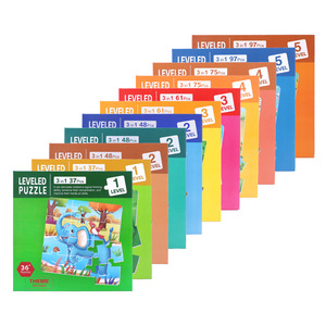 Puzzle magnétique avancé pour enfants, livre en papier pliable, jouet éducatif pour bébés garçons et filles <span class=keywords><strong>de</strong></span> la <span class=keywords><strong>maternelle</strong></span>, moins <span class=keywords><strong>de</strong></span> 50 pièces, coins carrés - Product Image 4