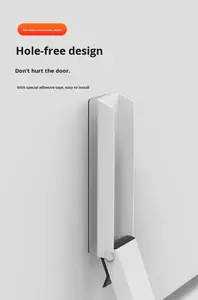 En gros, butée de porte pliante améliorée, anti-collision, bloqueur fixe supérieur - Product Image 4