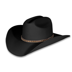 Vaquero De Sombrero หมวกขี่หนังเทียมหมวกคาวบอยกลางแจ้งสำหรับผู้ใหญ่หมวกสำหรับฤดูร้อนปรับแต่ง2024 - Product Image 4