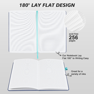 A4 A5 hàng tuần hàng tháng lót chấm Logo tùy chỉnh cao cấp đám cưới <span class=keywords><strong>casebound</strong></span> bìa cứng Tạp Chí máy tính xách tay - Product Image 5