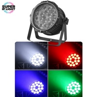 Projecteur LED Par étanche 18x10W RGBW 4-en-1 IP65 en aluminium moulé sous pression DMX512 pour événements extérieurs