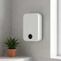 Diffuseur d'arômes à piles avec commande WiFi à distance, prêt à être expédié, 150 ml, atomisation à deux fluides, machine à parfum murale pour bureau