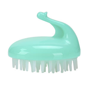 Escova de banho para couro cabeludo, pente de silicone para lavar cabelo, limpeza, cobertura na raiz, massagem no couro cabeludo, spa, antiderrapante - Product Image 5