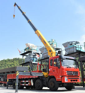 Châssis de grue Dongfeng K5, 4 roues avant, 8 roues arrière, <span class=keywords><strong>camion</strong></span>-grue embarqué de 14 tonnes, grue à flèche droite de 20T, nouveau stock - Product Image 1