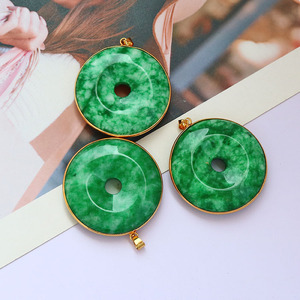 JF8423 большой кулон из натурального камня, 45 мм 50 мм 55 мм - Product Image 2