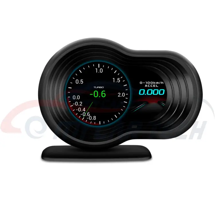 רכב F9 ראש עד תצוגת מקרן HUD הראש עד יוניברסל נייד מחזיק טלפון רב פונקצית רכב GPS Hud